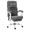 Cadeira Escritório C/ Função Massagem Couro Artificial Cinzento