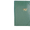 Pasta Classificadora Saro Cartão Compacto Folio com 12 Departamentos Verde