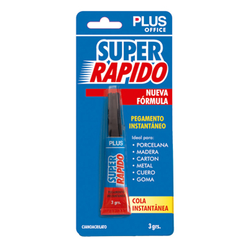 Cola Plus "super Rapido" 3 Grs