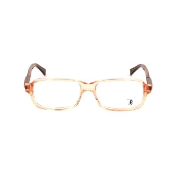 Armação de óculos Feminino Tods TO5018-044-52 Laranja