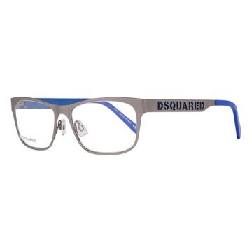 Armação de óculos Homem Dsquared2 DQ5097-015-54 Prateado (ø 54 mm)