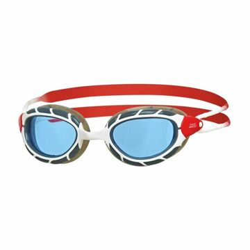 óculos de Natação Zoggs Predator Vermelho Branco Pequeno