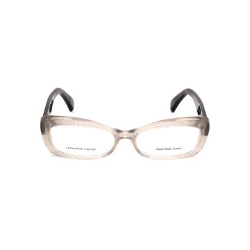 Armação de óculos Feminino Alexander Mcqueen AMQ-4203-K6M Cinzento Bege