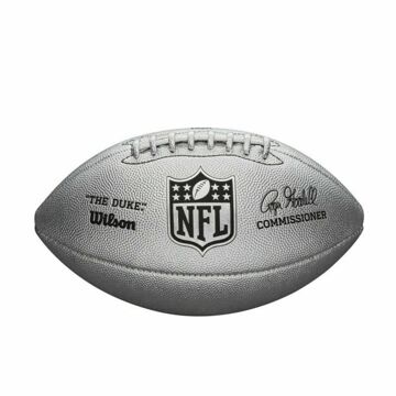 Bola de Futebol Americano Wilson Duke Metallic Cinzento Tamanho único