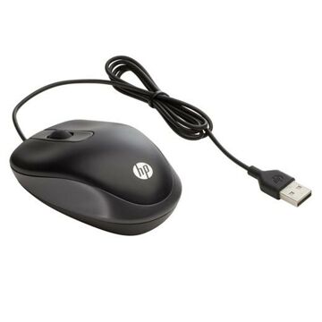 Rato HP Ratón de Viaje USB Preto