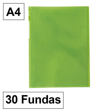 Portfolio Plus A4 30 Fls Verde