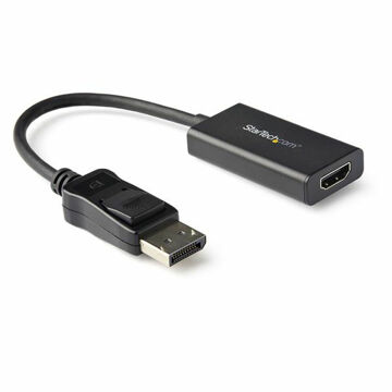 Adaptador Displayport para Hdmi Startech DP2HD4K60H Preto