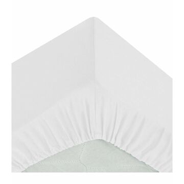 Lençol de Baixo Ajustável Atmosphera Branco (160 X 200 cm)