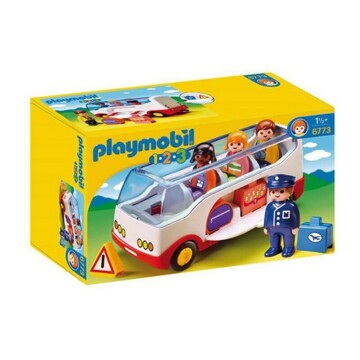 Playset 1.2.3 Bus Playmobil 6773 Branco