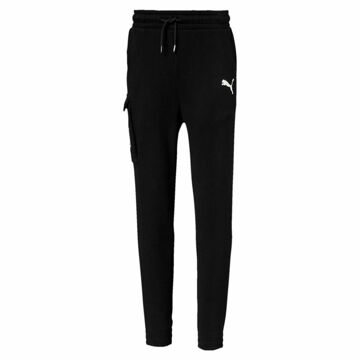 Calças para Adultos Puma Style Pants B Preto Azul Escuro Unissexo