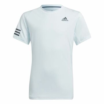 Camisola de Manga Curta Homem Adidas Club Tennis 3 Bandas Branco 7-8 Anos