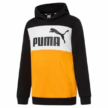 Polar com Capuz Criança Puma Essentials+ Colourblock Amarelo 9-10 Anos