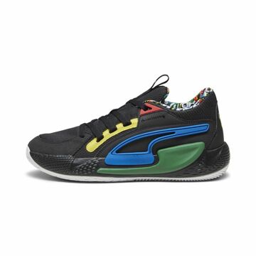 Sapatilhas de Basquetebol para Adultos Puma Court Rider Chaos Preto 40