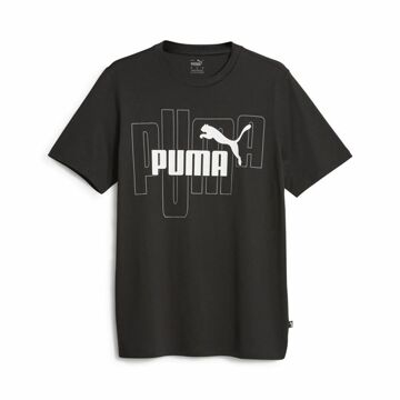 Camisola de Manga Curta Homem Puma Graphiccs No. 1 Logo S