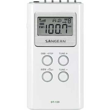 Rádio Sangean DT120W Branco