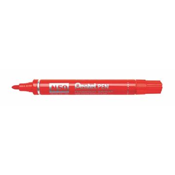Marcador Permanente Pentel N50-BE Vermelho 12 Unidades