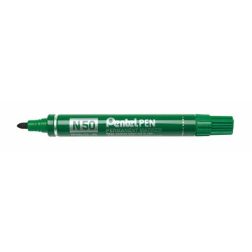 Marcador Permanente Pentel N50-BE Verde 12 Unidades