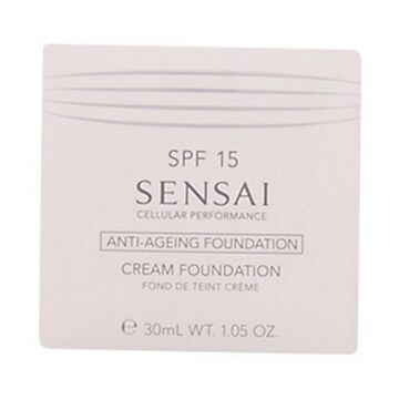 Fundo de Maquilhagem Líquido Cellular Performance Sensai 22-Natural Beige Spf 15 (30 Ml)