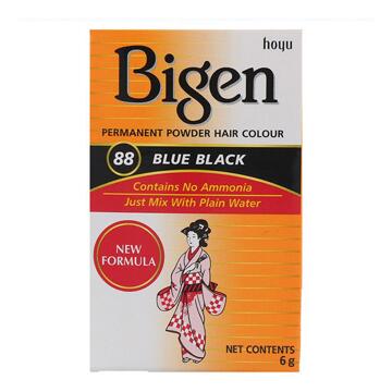 Tinta Permanente Bigen Nº 0-88 Preto Azulado (6 gr)