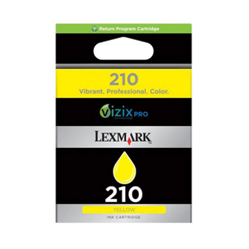 Tinteiro Lexmark Nº210 Amarelo 14L0088E