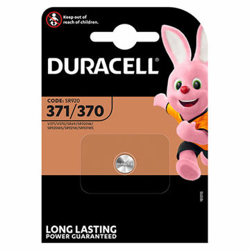 Pilha de óxido Duracell 371/370