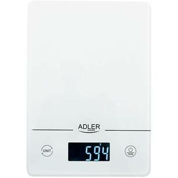 Balança de Cozinha Adler Ad 3170 Branco 15 kg