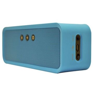 Colunas de Som Bluetooth Portátil MXSP-BT03 Azul na Loja Ricardo e Vaz,  Eletrodomésticos, Equipamentos de Som, Colunas de Som