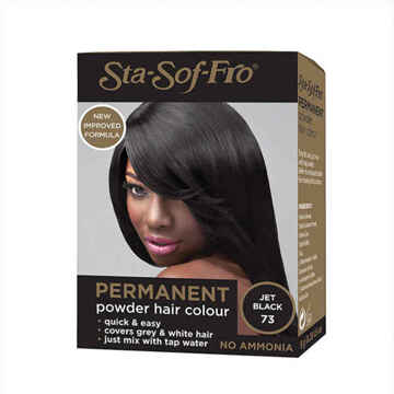 Tinta Permanente Sta Soft Fro Powder Hair Color Black (8 G)