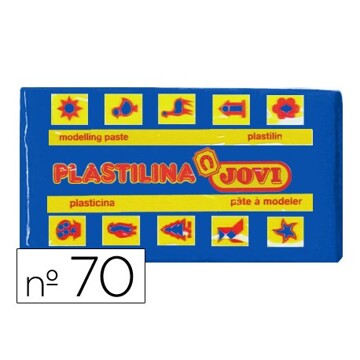Plasticina Jovi Pequeno 50G Azul Escuro