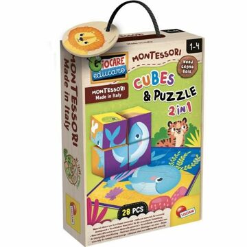 Jogo Educativo Lisciani Giochi Cubes & Puzzle