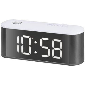Relógio-despertador Trevi Ec 883 Bl Branco Preto
