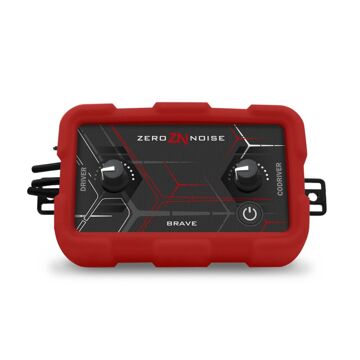 Amplificador Zero Noise Brave ZERO6100002 Analógico Nexus Macho de 4 Pinos Vermelho/preto