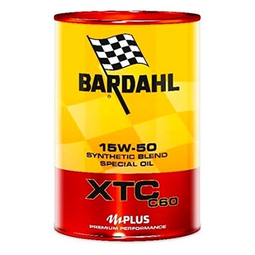 Óleo para Motores de Automóveis Bardahl Xtc C60 Sae 15w 50 (1l)