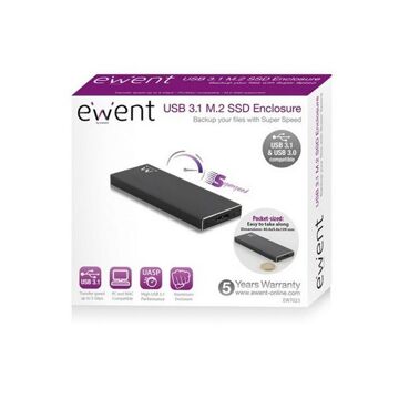 Caixa Externa Ewent EW7023 Ssd M2 USB 3.1 Alumínio