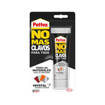 Cola Pattex no Mas Clavos Crystal