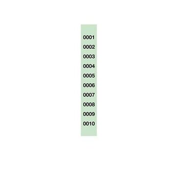 Tiras de Números de Rifa Apli 1-1000 30 X 210 mm (10 Unidades)