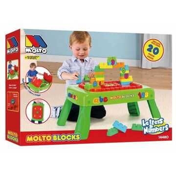 Brinquedo Interativo Moltó Blocks Desk 65 X 28 cm Plástico