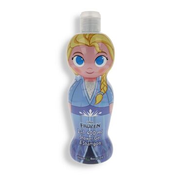 Gel e Champô 2 em 1 Frozen Elsa Infantil (400 Ml)