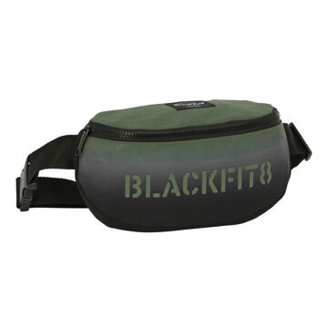 Bolsa de Cintura BlackFit8 Gradient Preto Verde Militar (23 X 14 X 9 cm)