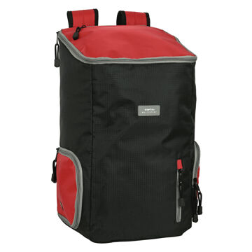 Mochila Safta Multisports Vermelho Preto