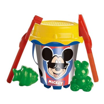 Balde de Praia Unice Toys Mickey Mouse Pvc (6 Pcs)