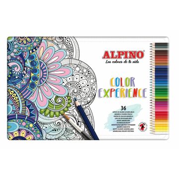 Lápiz de Cor Aquarela Alpino Color Experience Multicolor 36 Peças