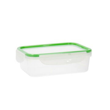 Lancheira Quid Greenery 1,4 L Transparente Plástico (pack 4x)
