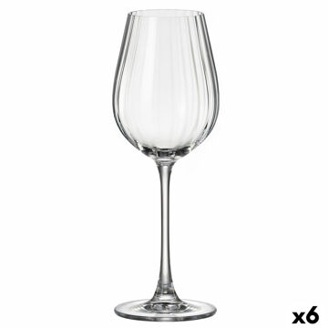 Copo para Vinho Bohemia Crystal Optic Transparente 400 Ml 6 Unidades
