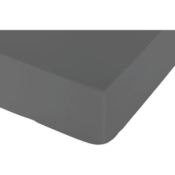 Lençol de Baixo Ajustável Naturals Cinzento Cama de 105 (105 X 190 cm)