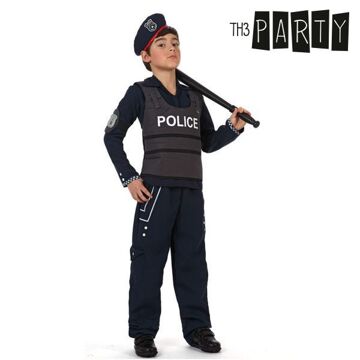 Fantasia para Crianças Th3 Party Polícia 10-12 Anos