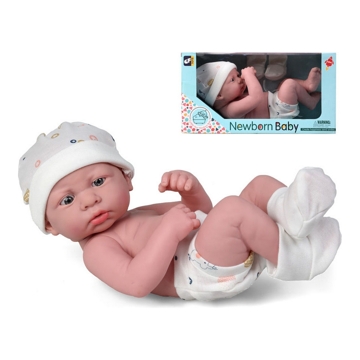 Boneco Bebé Newborn Branco (32 X 17 cm)