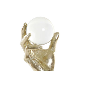 Figura Decorativa Dkd Home Decor Resina Cristal (13.5 X 13.5 X 36 cm)
