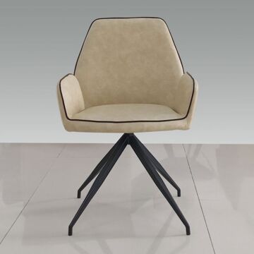 Cadeira Dkd Home Decor Branco Poliuretano Metal (53 X 50 X 86 cm)