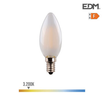 Lâmpada LED Edm E14 4,5 W F 470 Lm (3200 K)